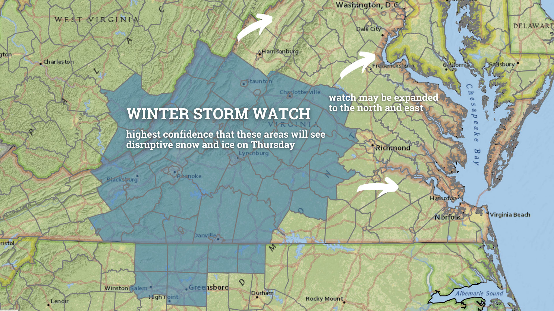 Winter storm watch